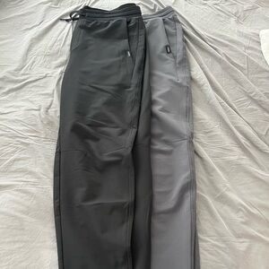 UNRL Performance Pants Joggers - Set of 2 Brand New No Tags - Medium Black Grey